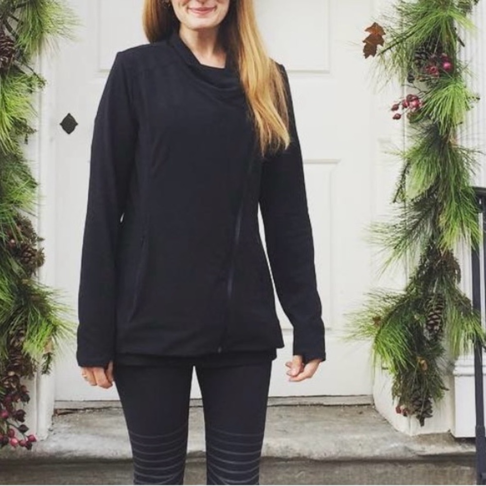 Altheta Black Long Sleeve Jacket